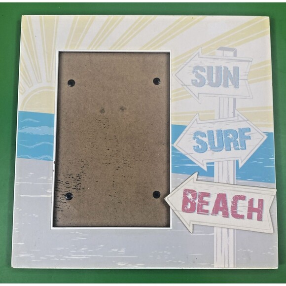 Malden International Sun Surf Beach Picture Frame 4x6 - Picture 4 of 9